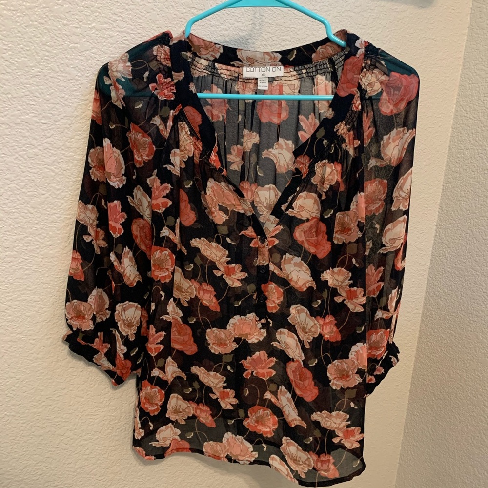 Floral blouse
